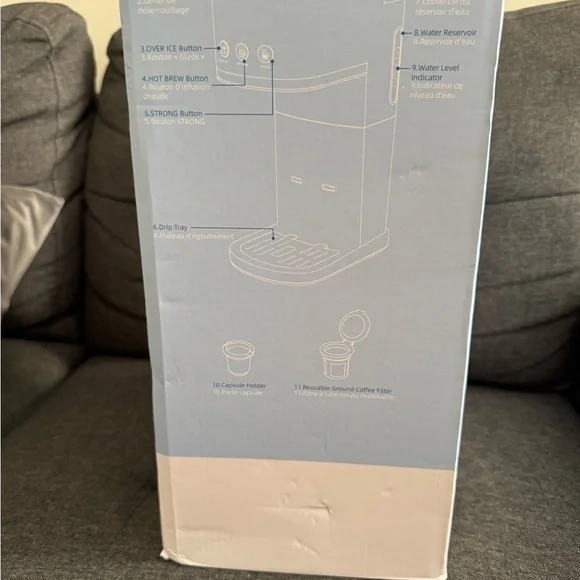 Famiworths Gray Coffee Maker - Picture 4 of 8